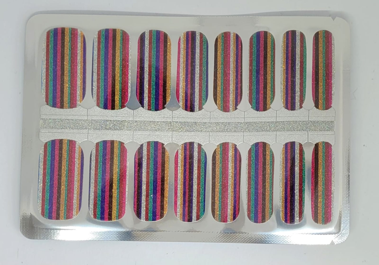 Líneas de color y brillo