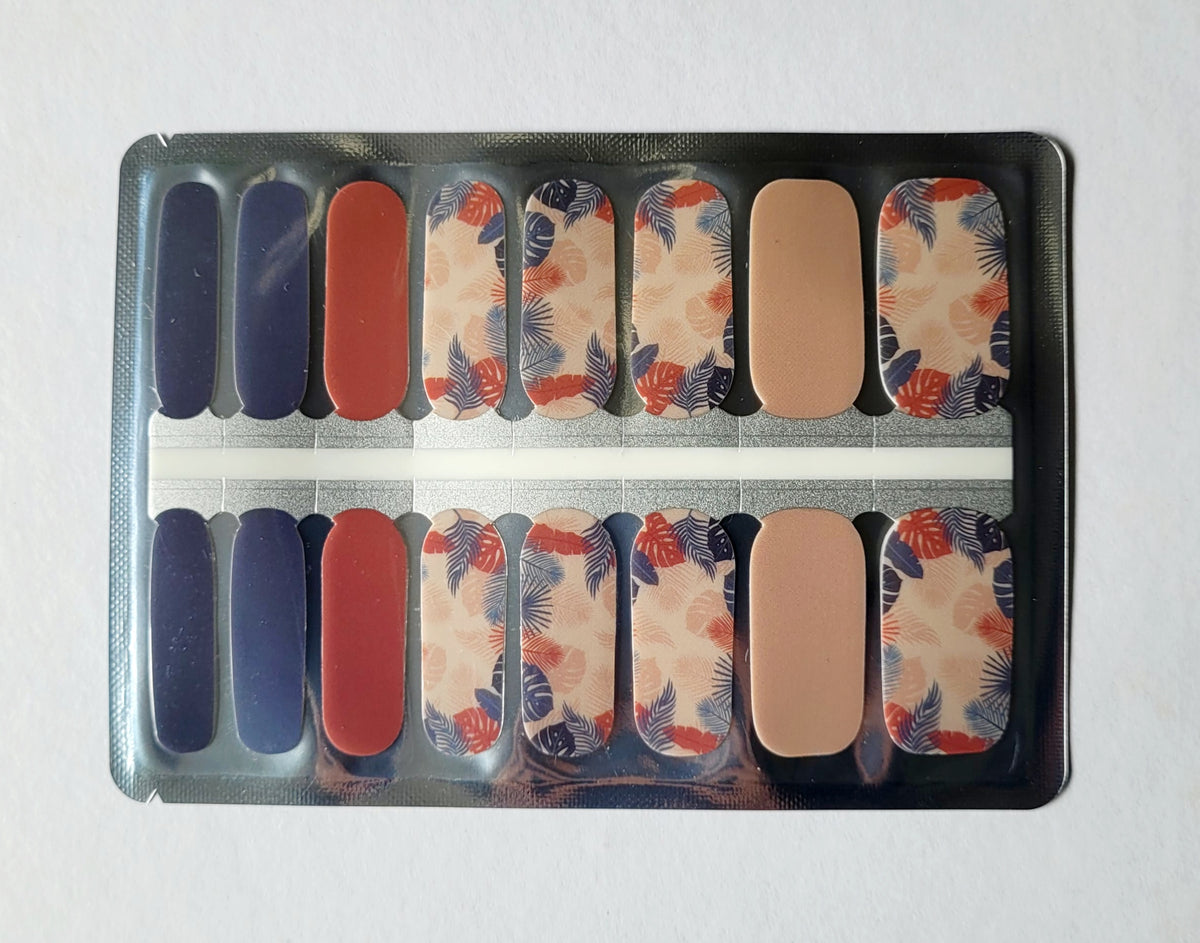 Esmalte seco · Hojas 16