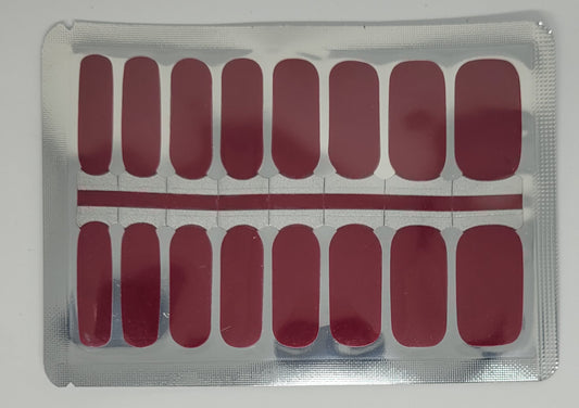 L Rojo oscuro